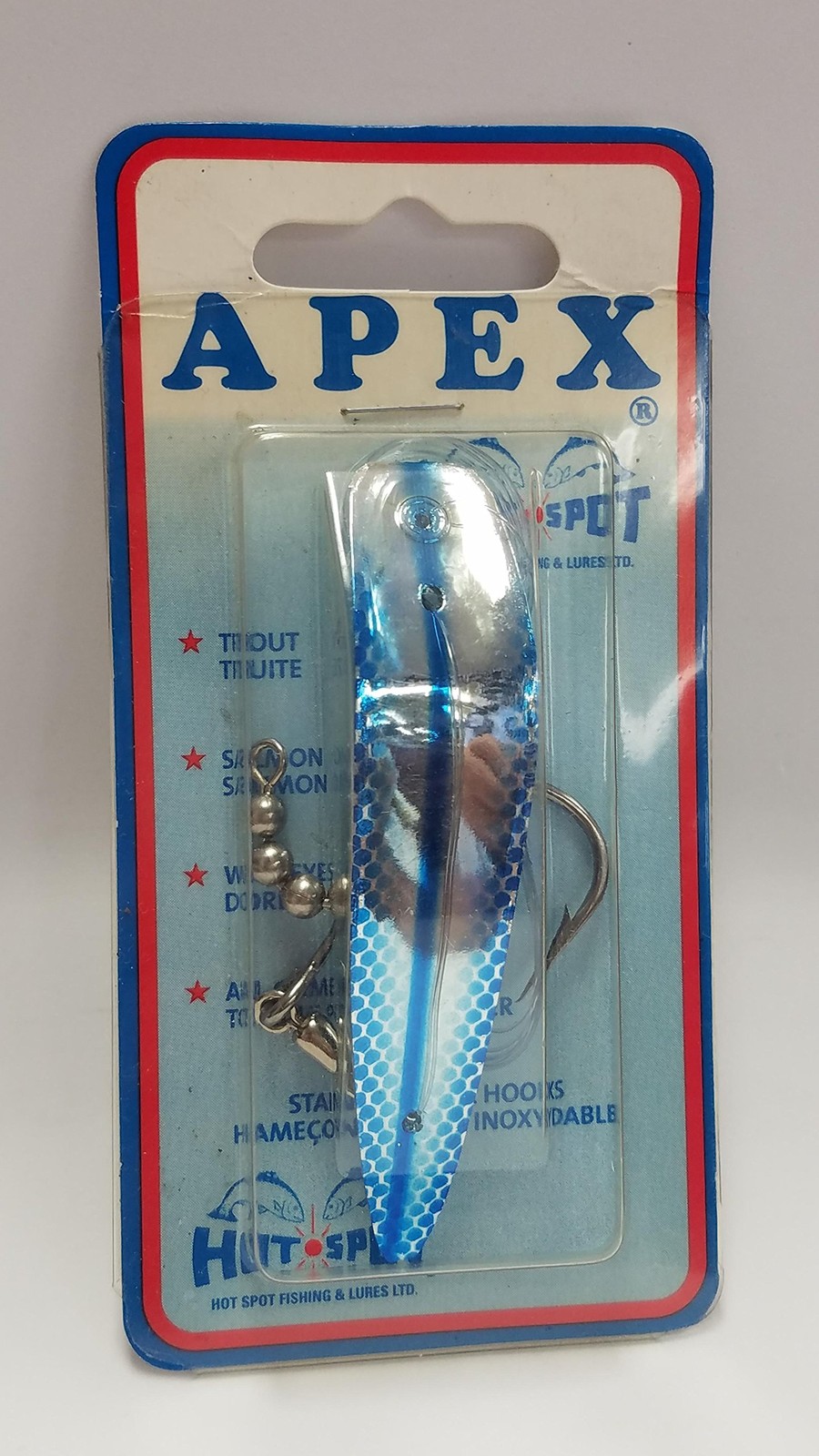 Apex Lure, Chrome Blue Scale, 3.0