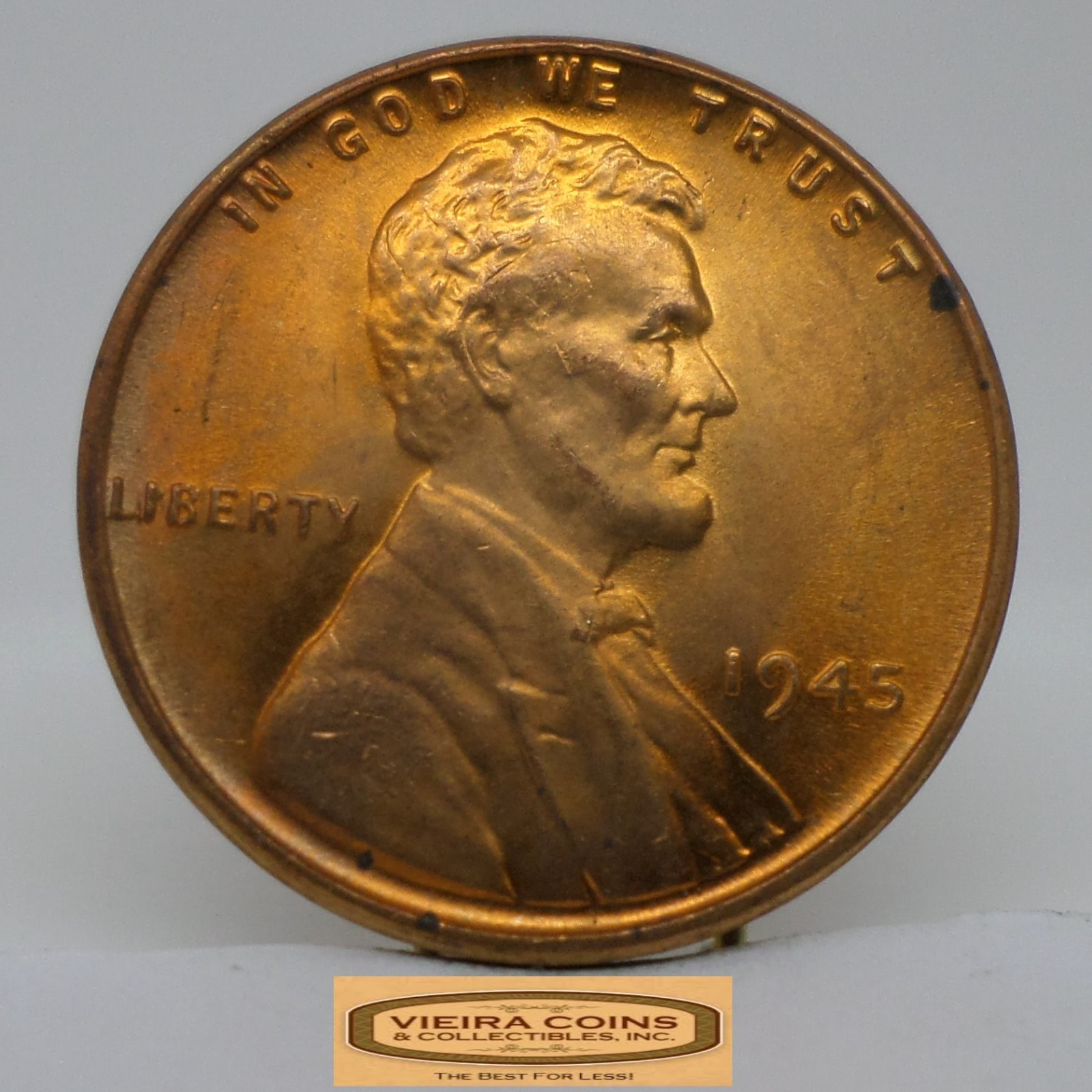 1945 Lincoln Wheat Cent, High Grade - #C48764NQ