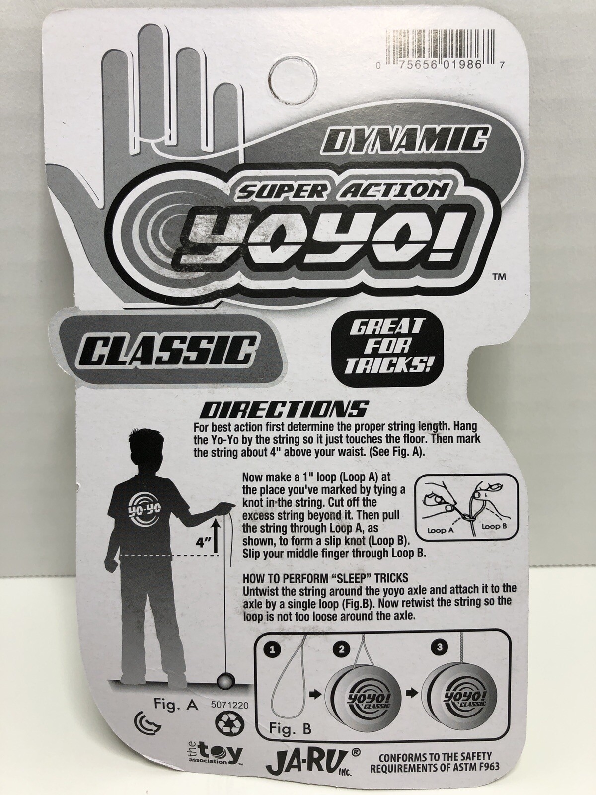 Yo-yo Dynamic Super Action Classic Yellow Ja-Ru