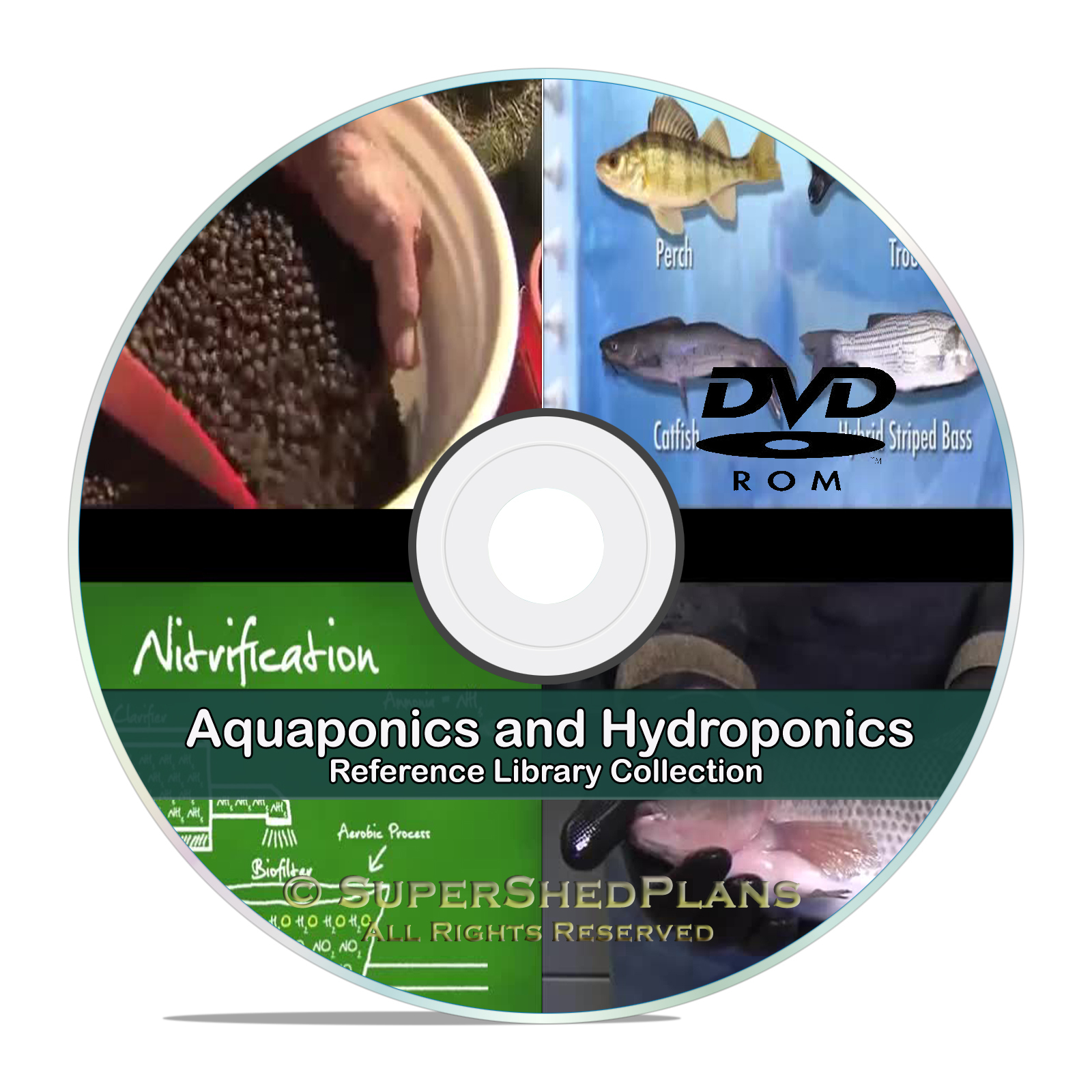 Aquaponics Hydroponics Soilless Gardening Fish Culture Aquaculture Guides CD V66