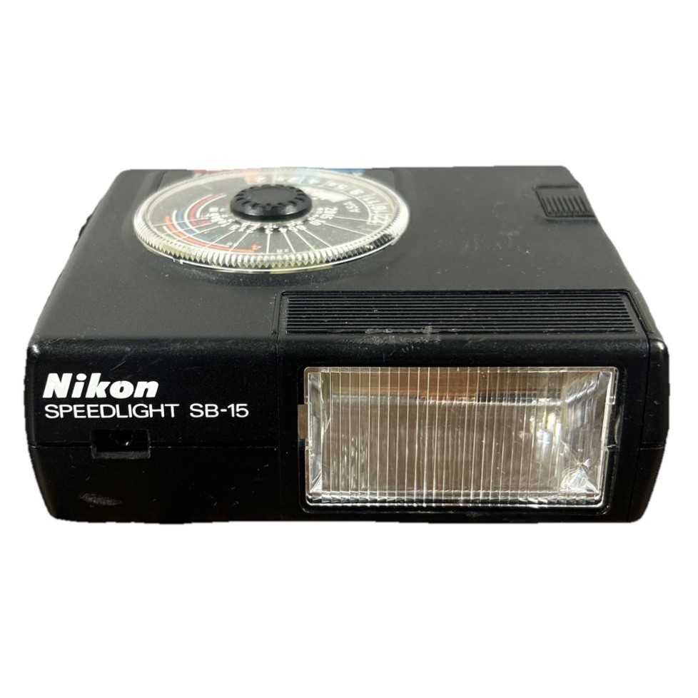 Nikon Speedlight SB-15 Vintage Shoe Mount Flash for Nikon SLR Tested & Working