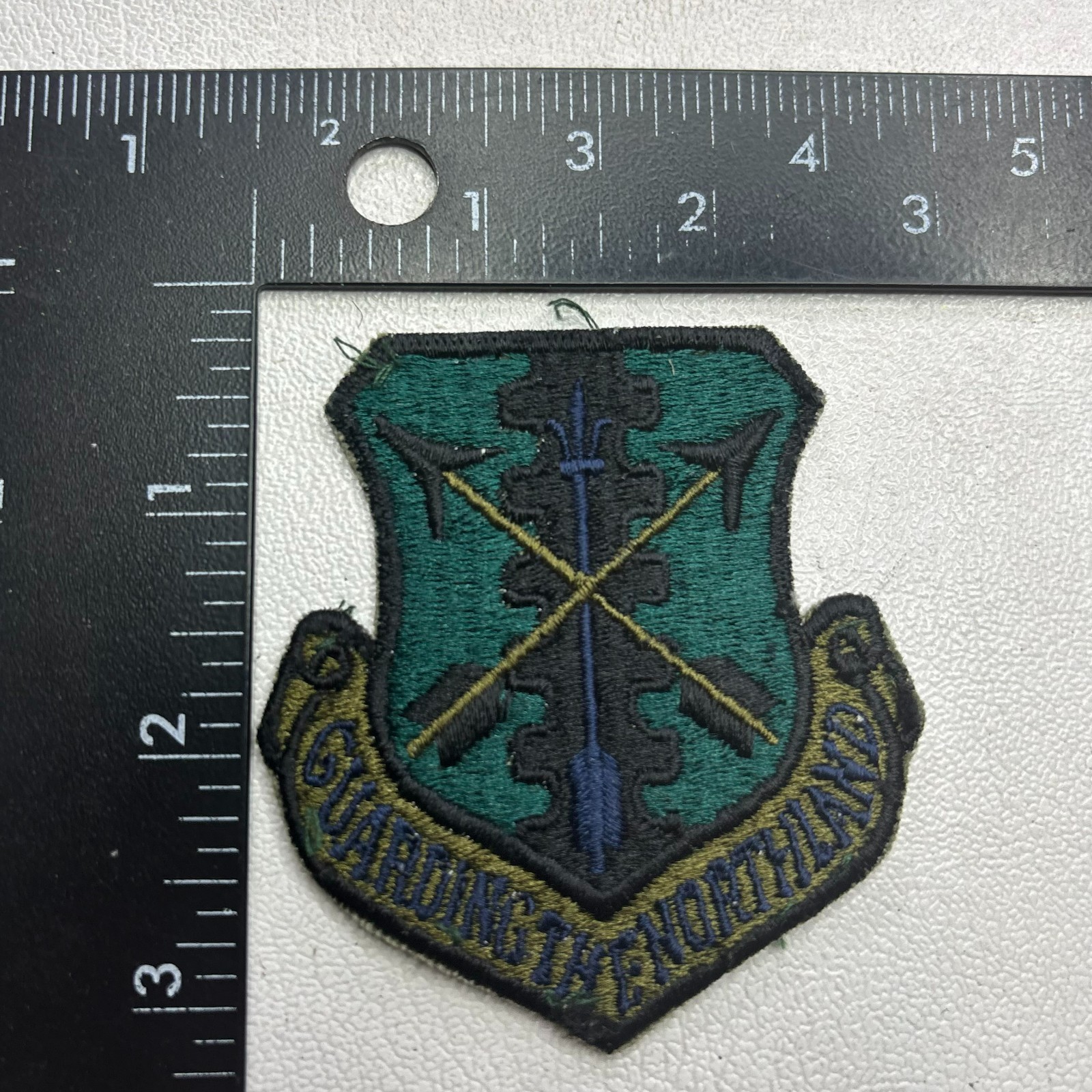 US Air Force GUARDING THE NORTHLAND Subdued Patch Military 60TZ
