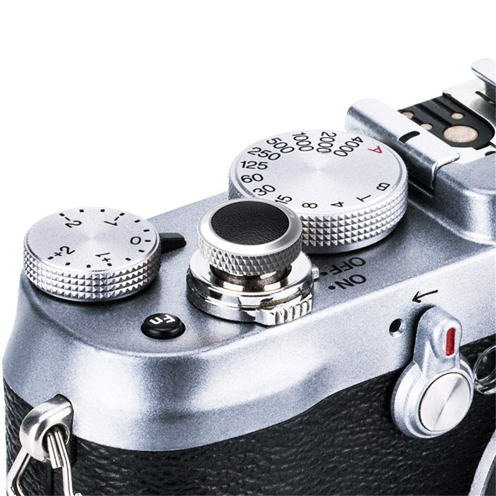 Soft Camera Shutter Release Button Cap for Fujifilm X-M5 X Half X100VI X-T5 X-T3