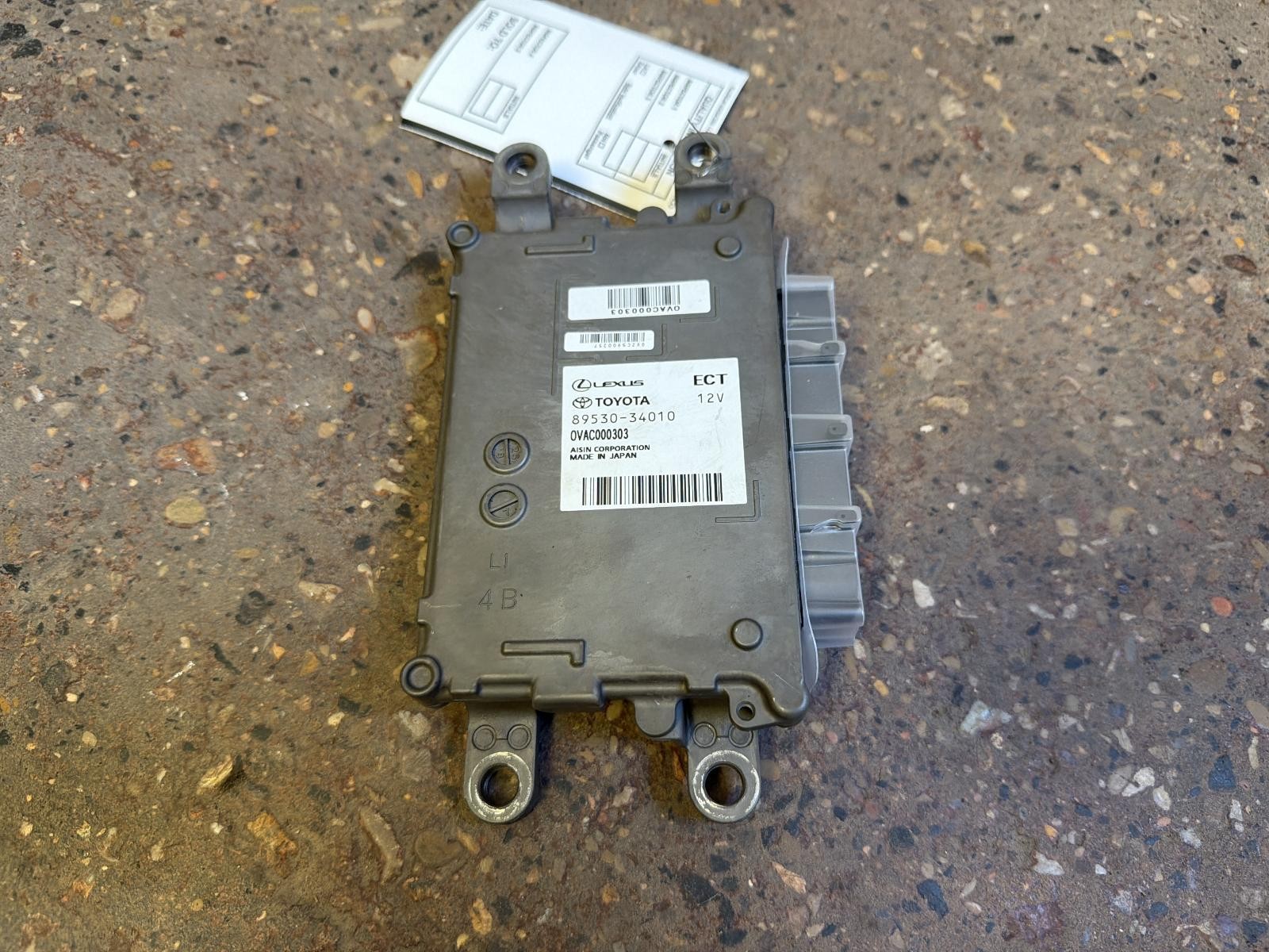 2025 TOYOTA TUNDRA TCM ID#: 89530-34010