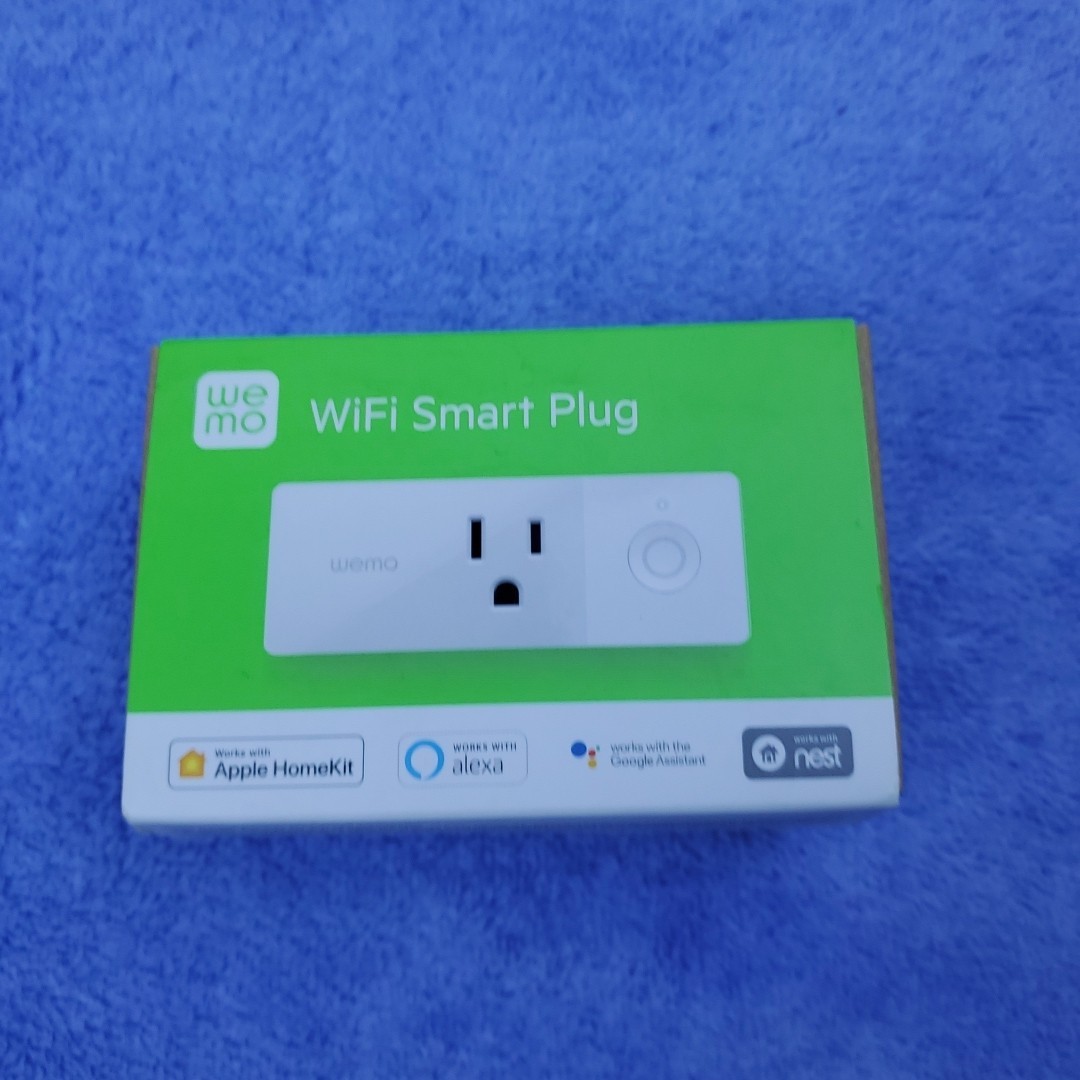 WeMo Mini Wi-Fi Smart Plug (Model F7C063) - For Apple HomeKit, Alexa, Google