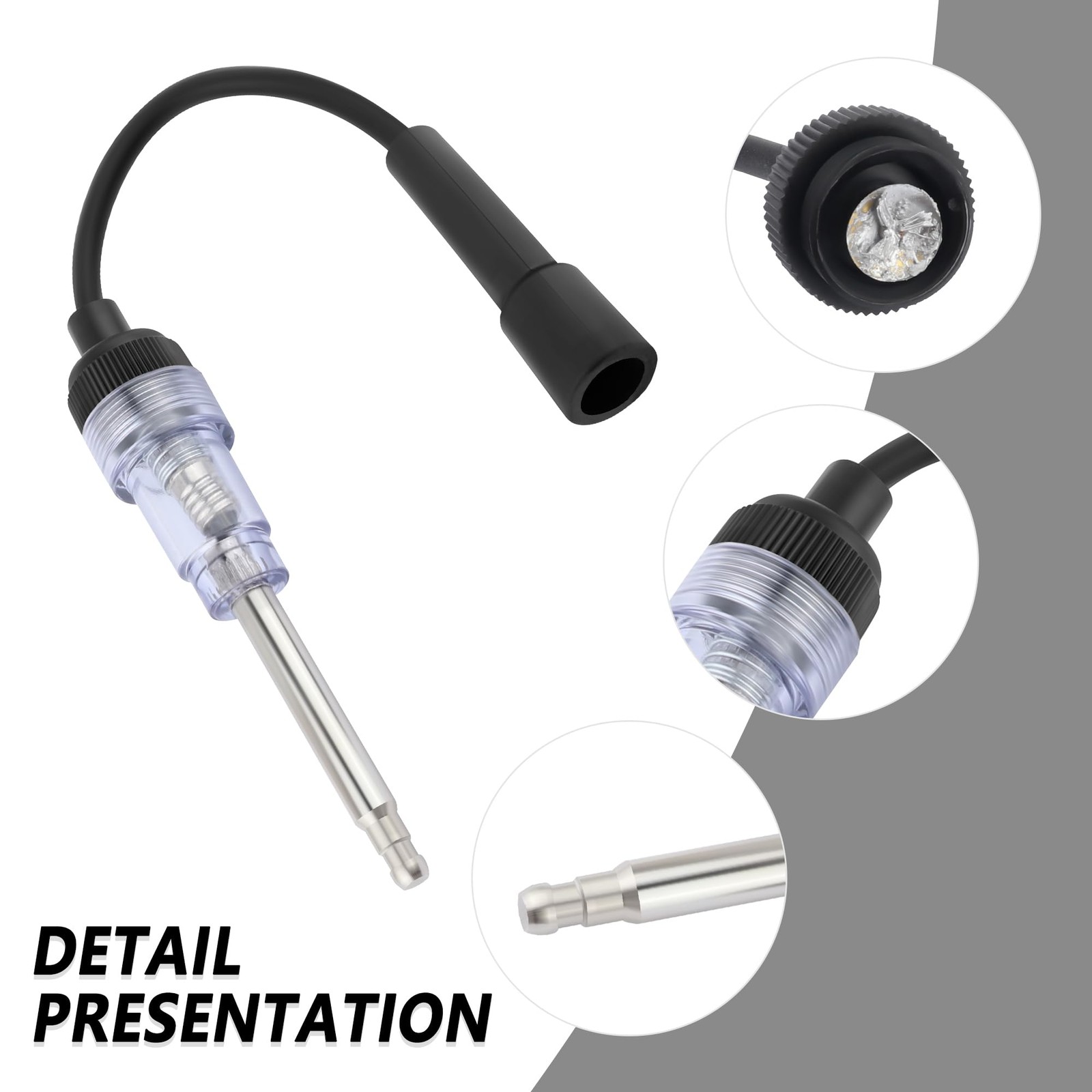 Spark Plug Tester with Indicator Lights,Spark Small Engine for 1PCS