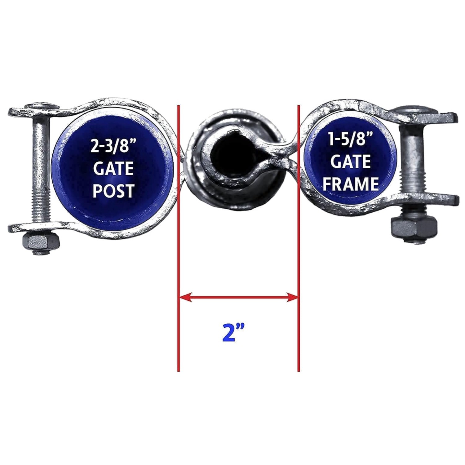 Heavy Duty Gate Spring Closer - Ideal for Self-closing Gates