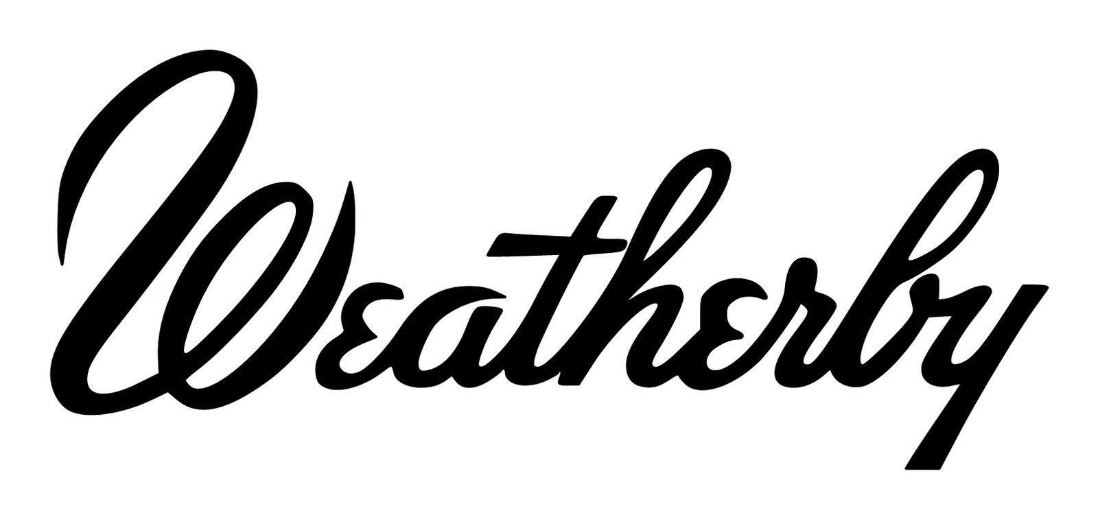 WEATHERBY Firearms LOGO DECAL