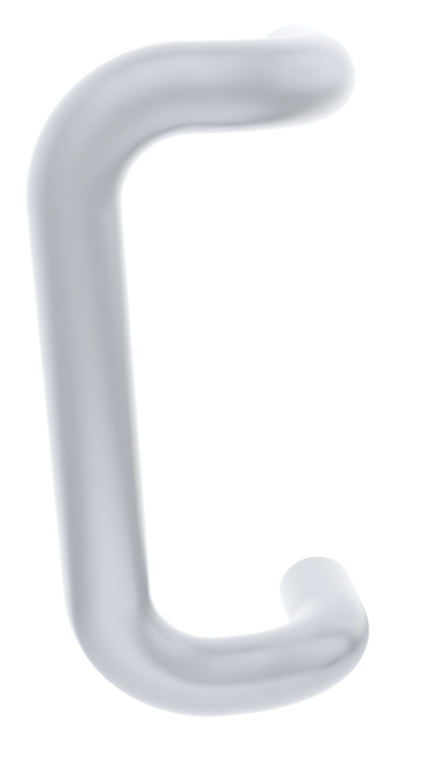 CRL M1741028 10" Clear Anodized Solid Offset Pull Handle