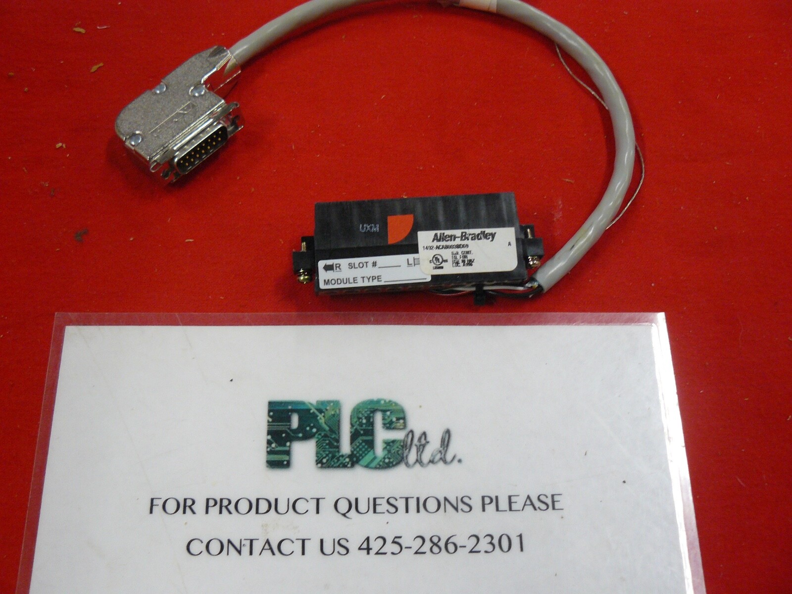 Allen Bradley 1492-ACAB003BD69 Ser A Pre Wired For 1769 Analog I/O 0.3m long