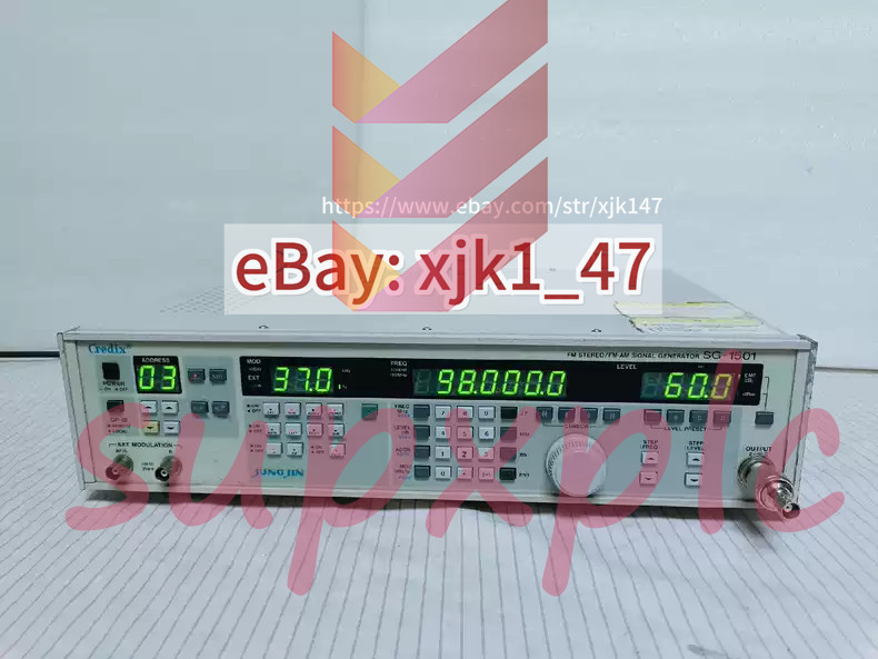 SG-1501 Credix/JUNG JIN FM STEREO/FM-AM SIGNAL GENERATOR 100KHZ-150MHZ