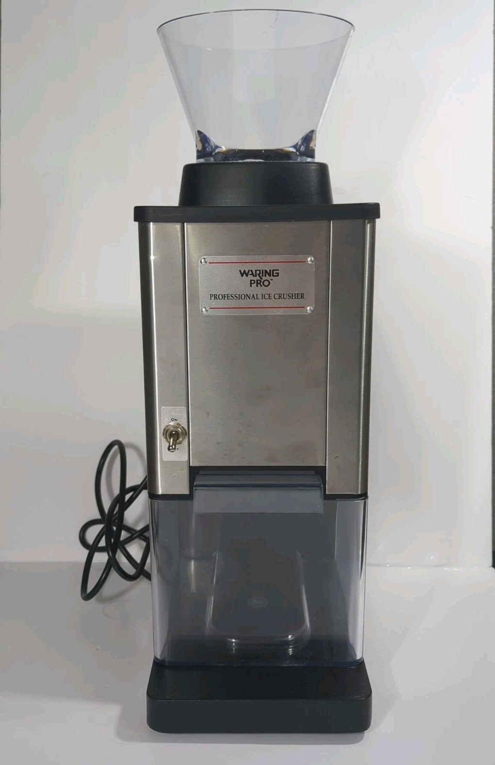 Waring Pro Ice Crusher Model IC70 Professional Ice Crusher TESTED WORKING