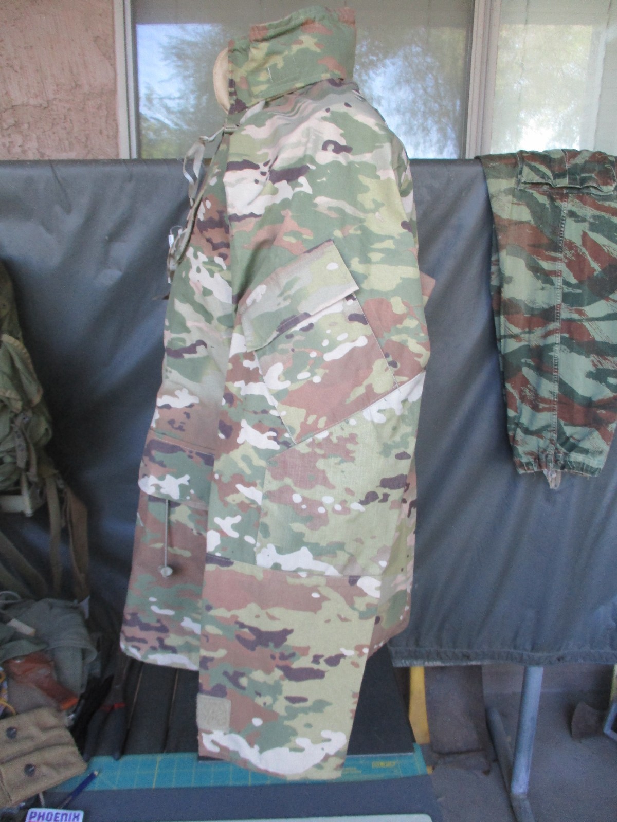 OCP, Multicam Gen2 GORE TEX Rain Jacket Parka, ECWCS, USAF Issue, MEDIUM LONG