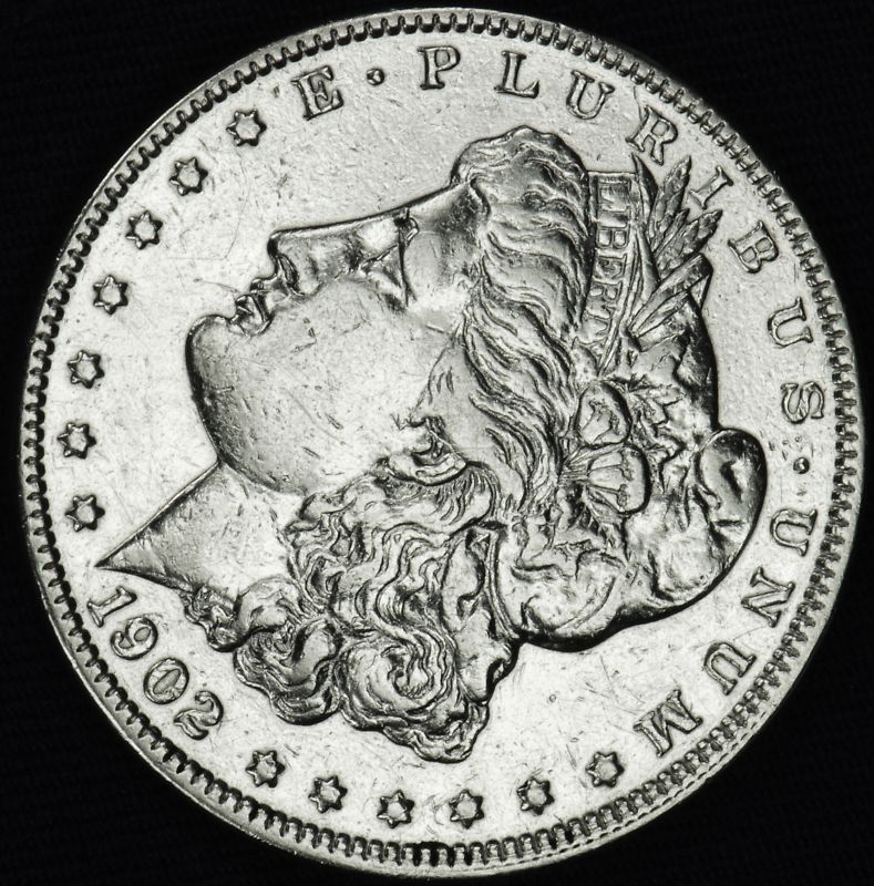 1902-p Silver Dollar.     High Grade.  (Inventory A)
