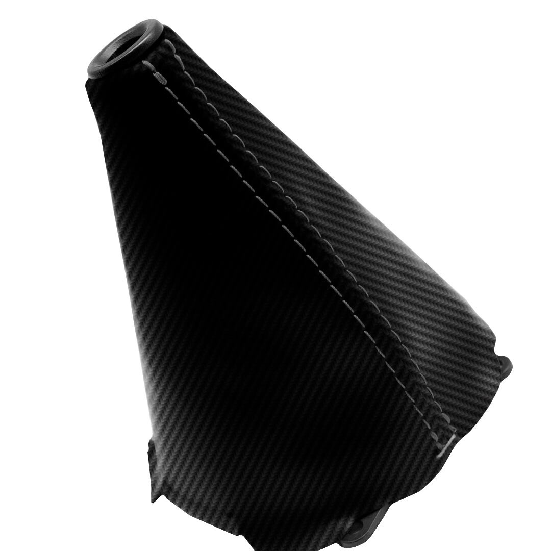 Fits 06-11 Honda Civic SI Carbon Fiber Manual Shift Boot Black