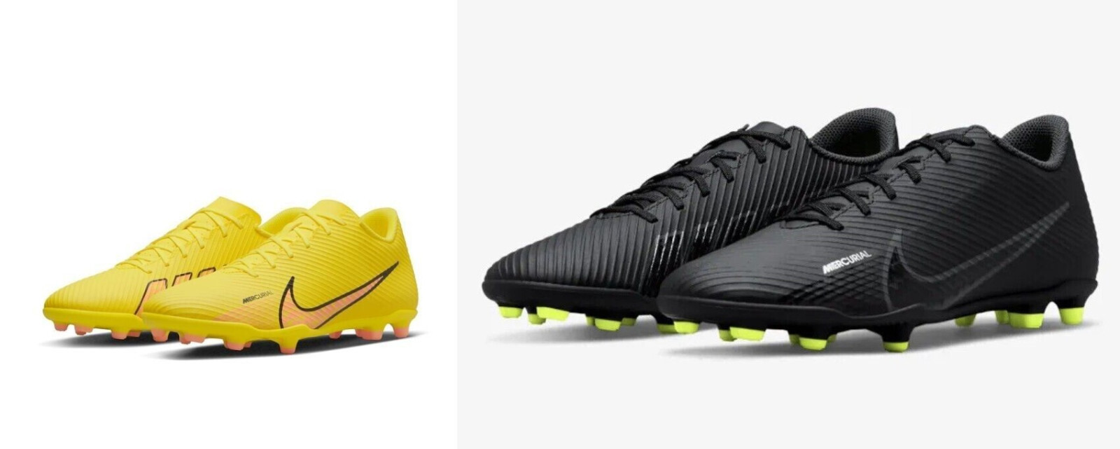 Nike Vapor 15 Club FG/MG Soccer Cleats Yellow Strike/Sunset DJ5963 780 Men's 11