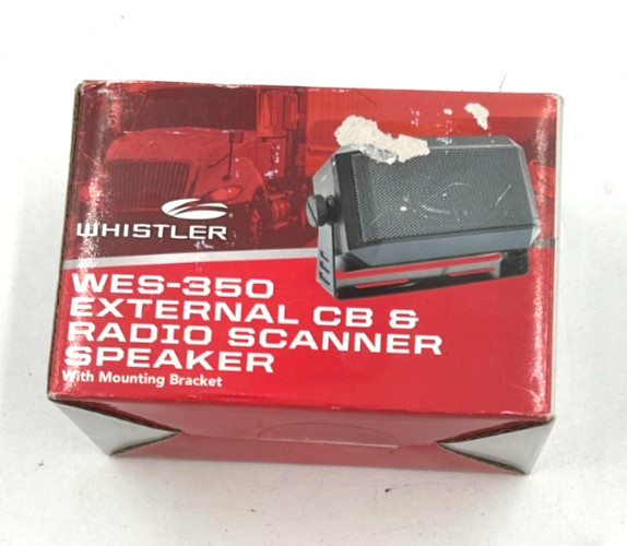 Whistler WES-350 External CB & Radio Scanner Speaker with Bracket