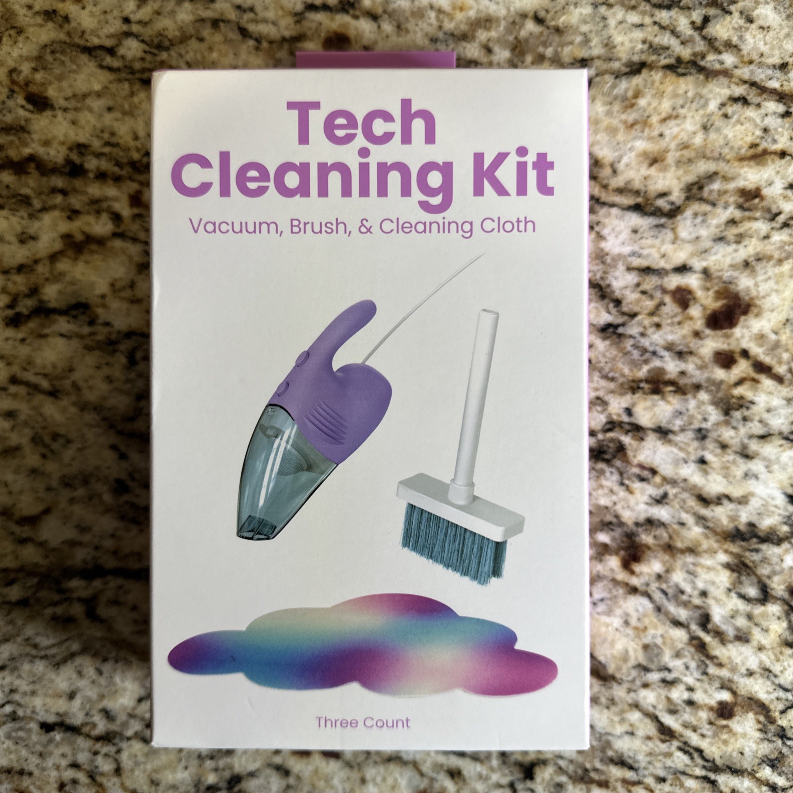 Vivitar Tech Cleaning Kit, Purple