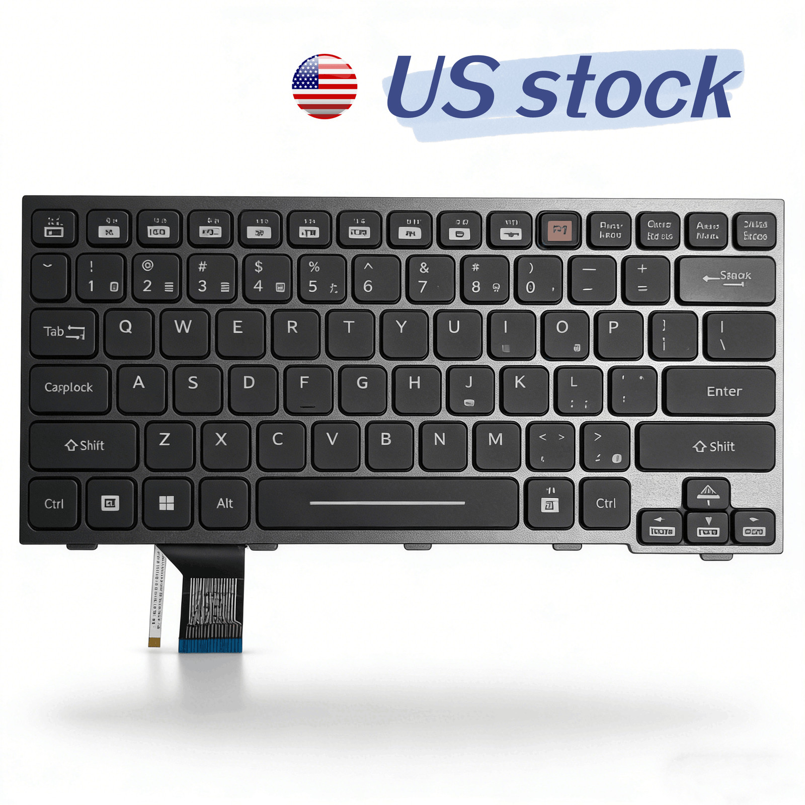 For Panasonic Toughbook fz-55 Backlit Chiclet US Keyboard with backlighting