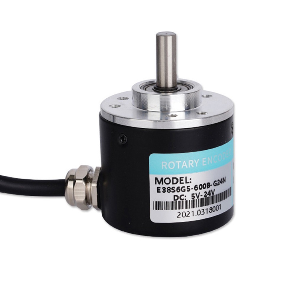 Dual Phase Rotary Encoder 600PR DC 5V 24V for CNC Robotics and Automation