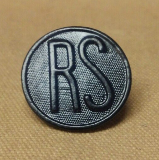 WWI US Army Recruiting Service Collar Disk