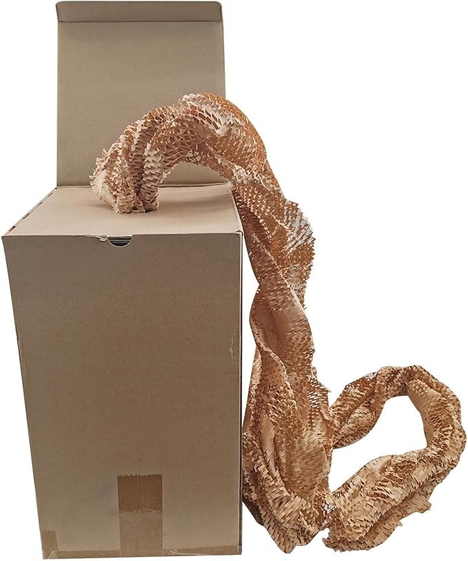 Viecam Eco-Friendly Honeycomb Packing Paper - 15" x 1700' with Easy Dispense Box