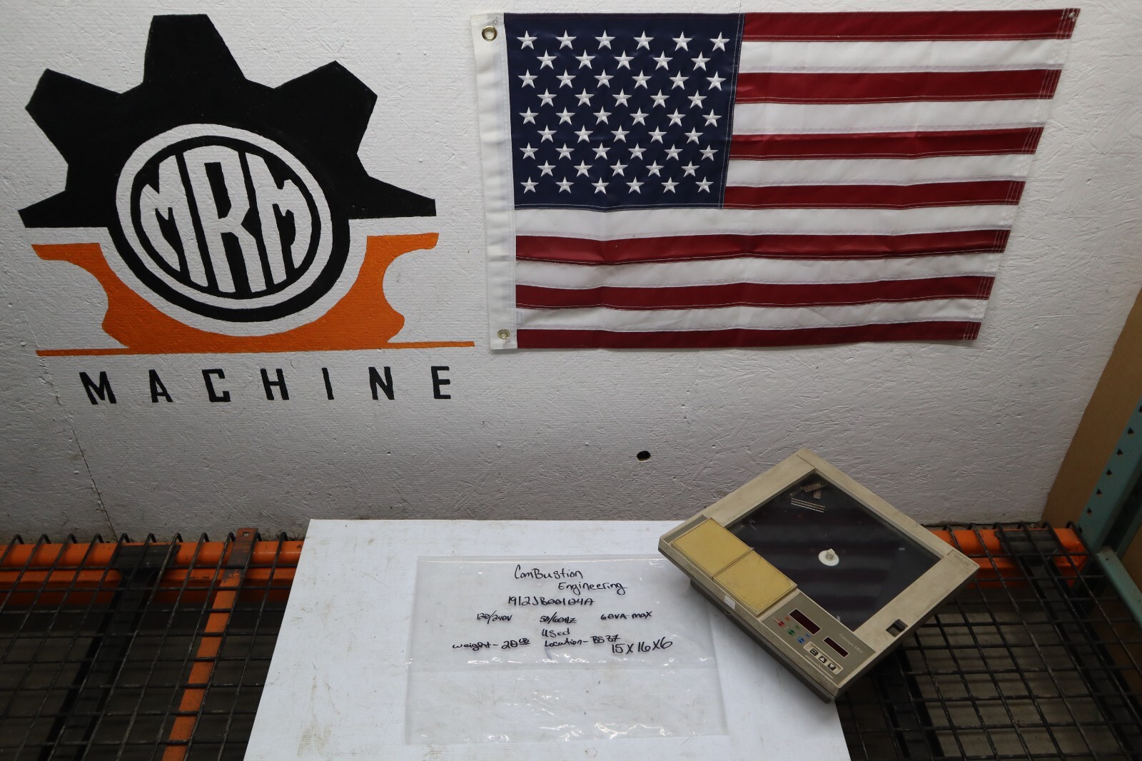 Combustion Engineering 1912JB00104A Chart Recorder 120/240V 50/60Hz See All Pics