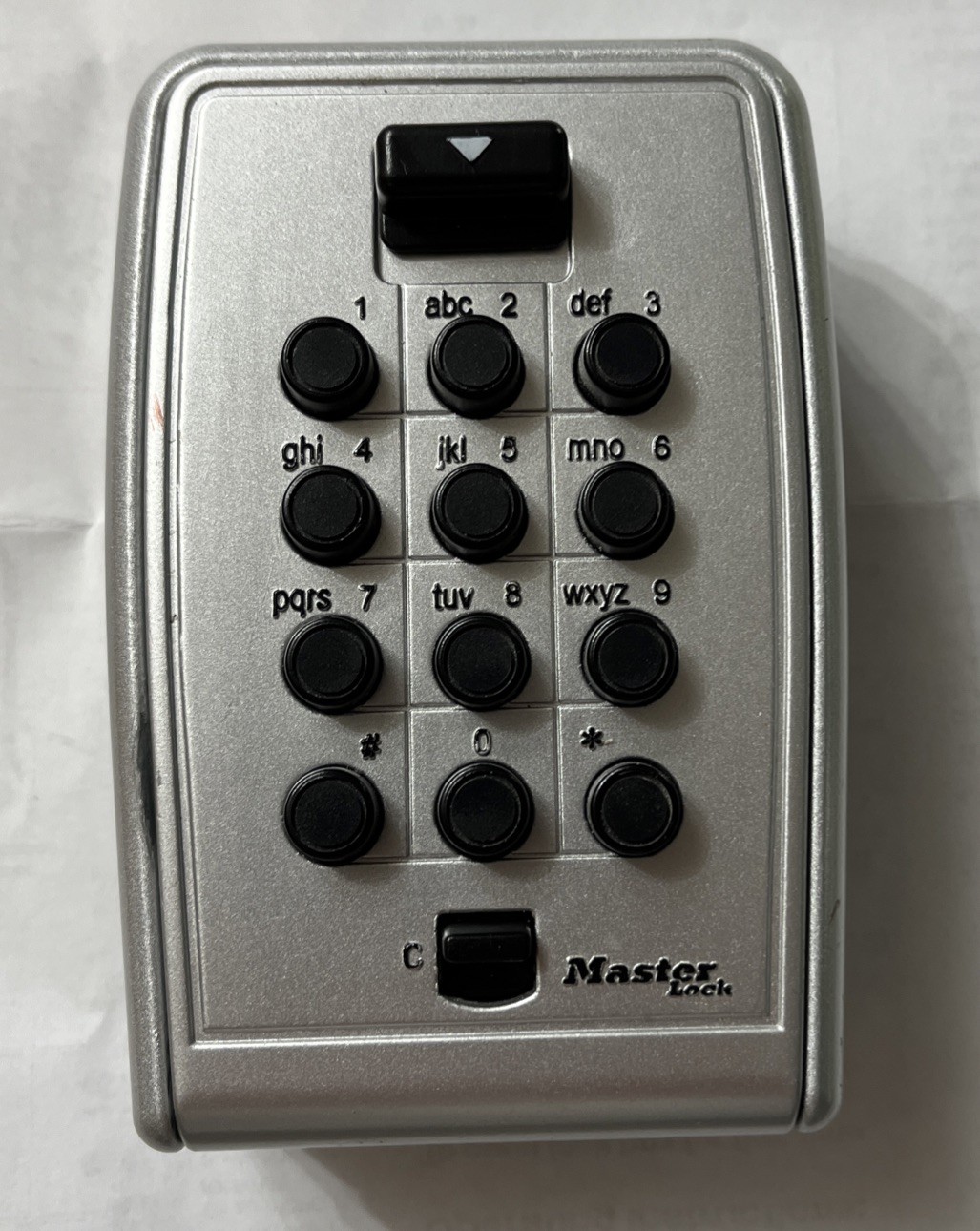 Master Lock 5423EC PUSH-BUTTON Wall Mount Key Lock Box Silver