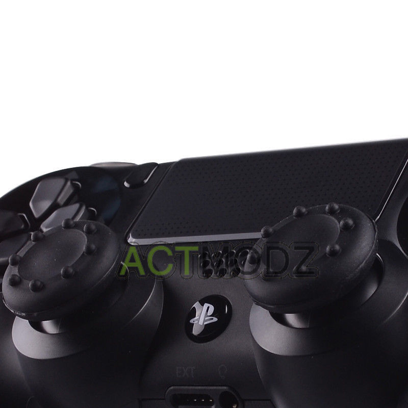 20pcs Controller Rubber Joystick Thumbstick Grip Cap for PS4 PS3 XBOX 360 Black