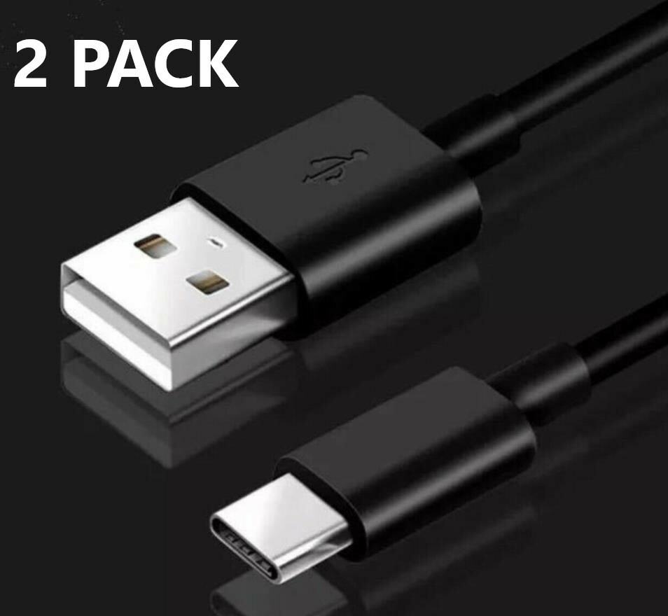 2-PACK Fast Charger USB Type C Cable For Xbox Series X S/PS5 Controller /Switch