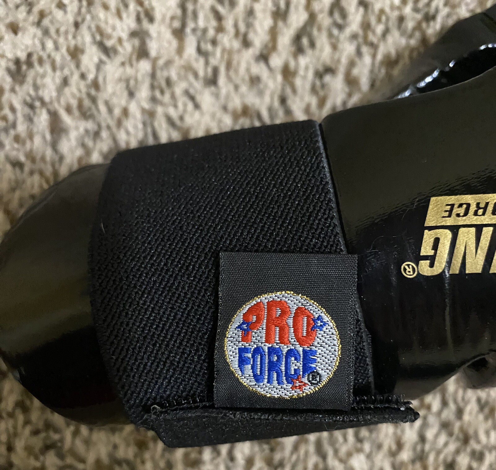 Lighting By Proforce Black Karate Sparring Gloves