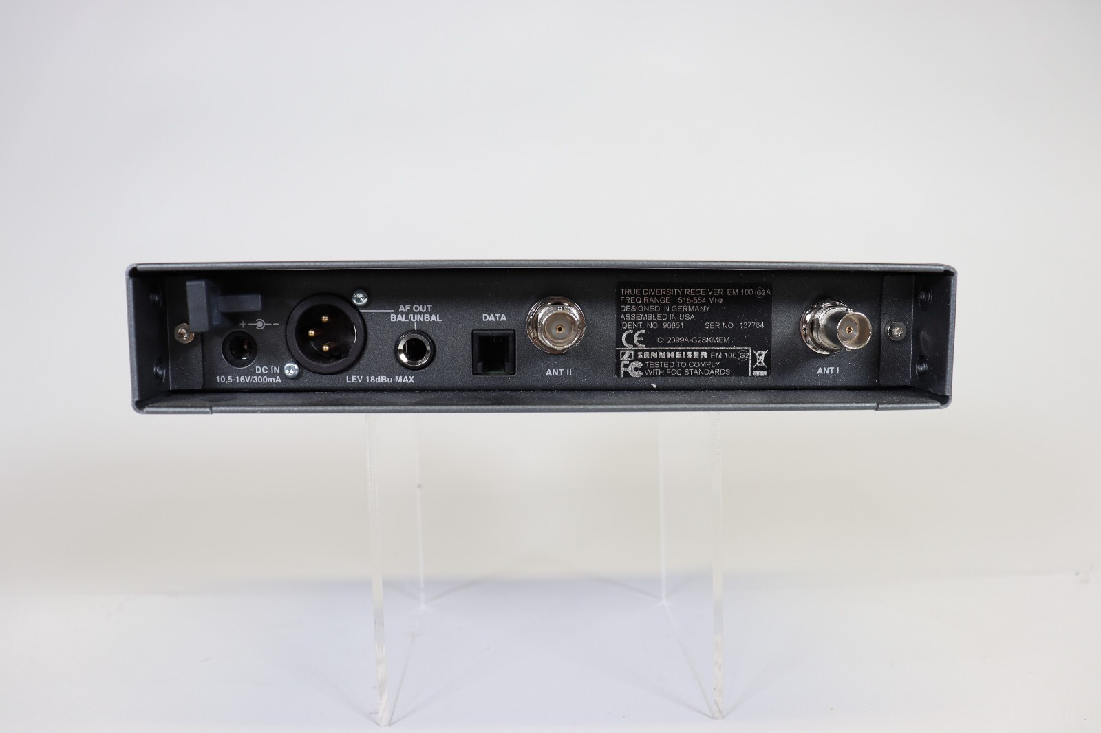 (OPEN BOX) Sennheiser EM100G2A Wireless Receiver, A Range