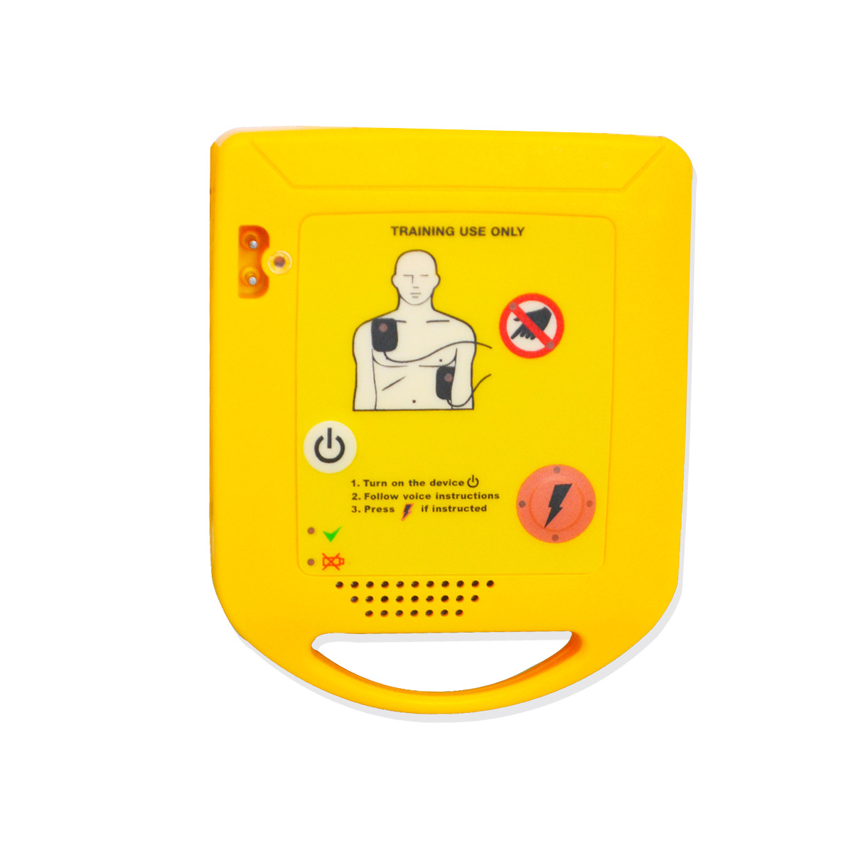 2xMini AED Trainer XFT First Aid Training Kit Practice Study Train Machine In En