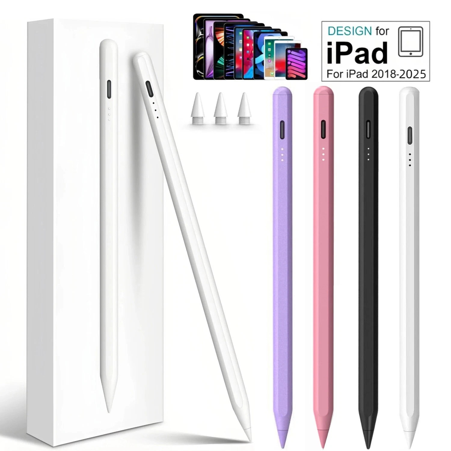 For Apple Pencil (2nd Generation) iPad Pencil for iPad/iPad Air/iPad Mini/Pro