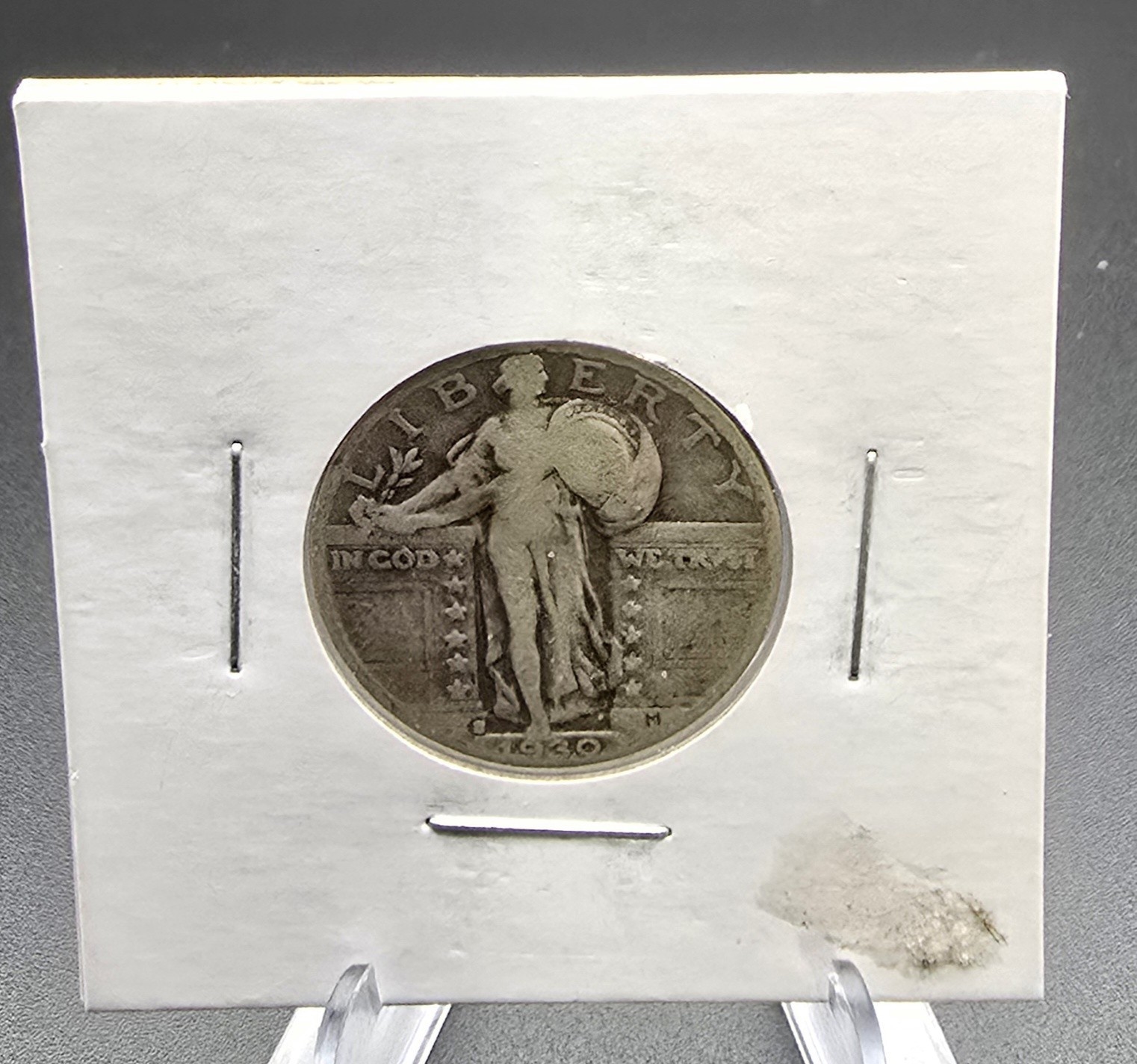1930 S Standing Liberty Quarter 25C 90% Silver