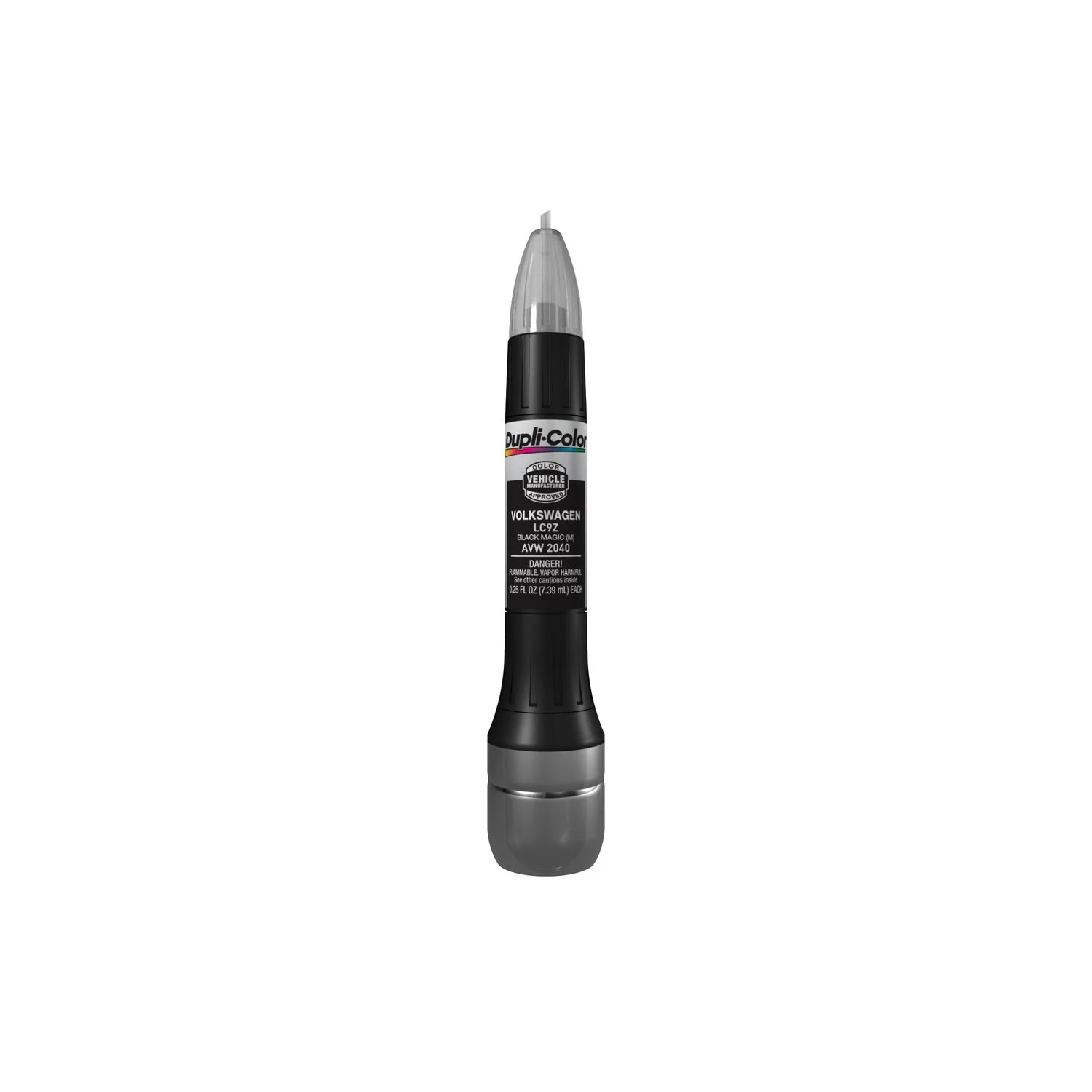 Duplicolor AVW2040 Scratch Fix All-in-1 Volkswagen Black Magic Metallic Color Co