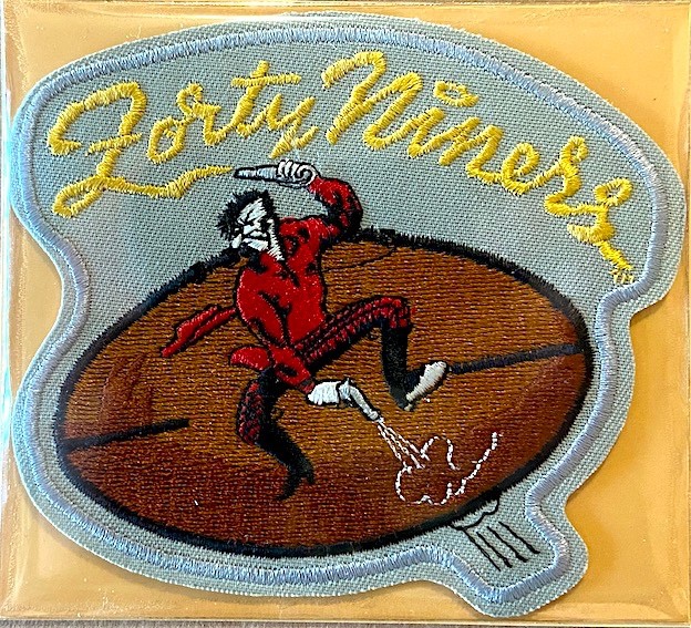 SAN FRANCISCO FORTY NINERS Willabee Ward GOLDEN AGE of FOOTBALL PATCH ONLY 49ers