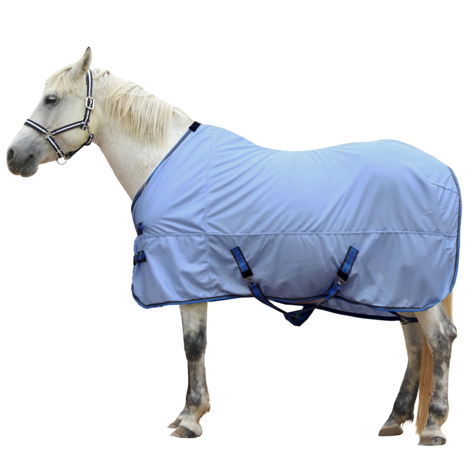 Horse Fly Sheet, Standard Neck Comfy Mesh Fly Sheet for Horses, Equine Summer...