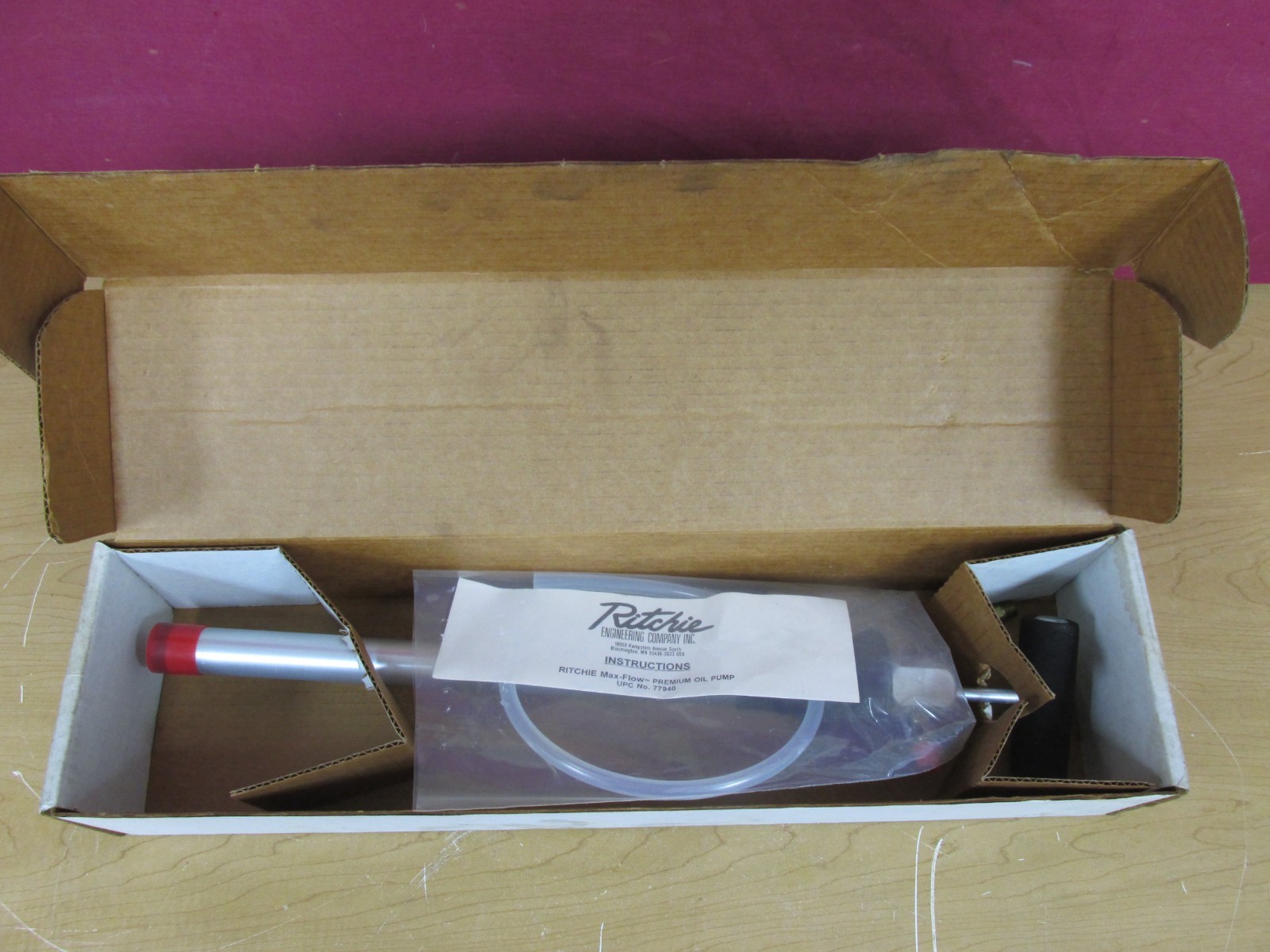 Ritchie Yellow Jacket 77940 Max Flow Premium Oil Pump **New**