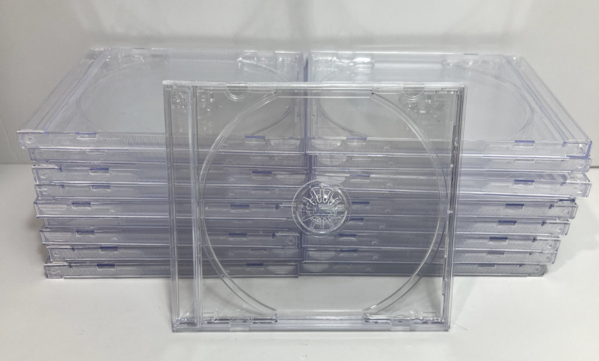 New Third-Party Clear Jewel Case Case For Sony PlayStation 1
