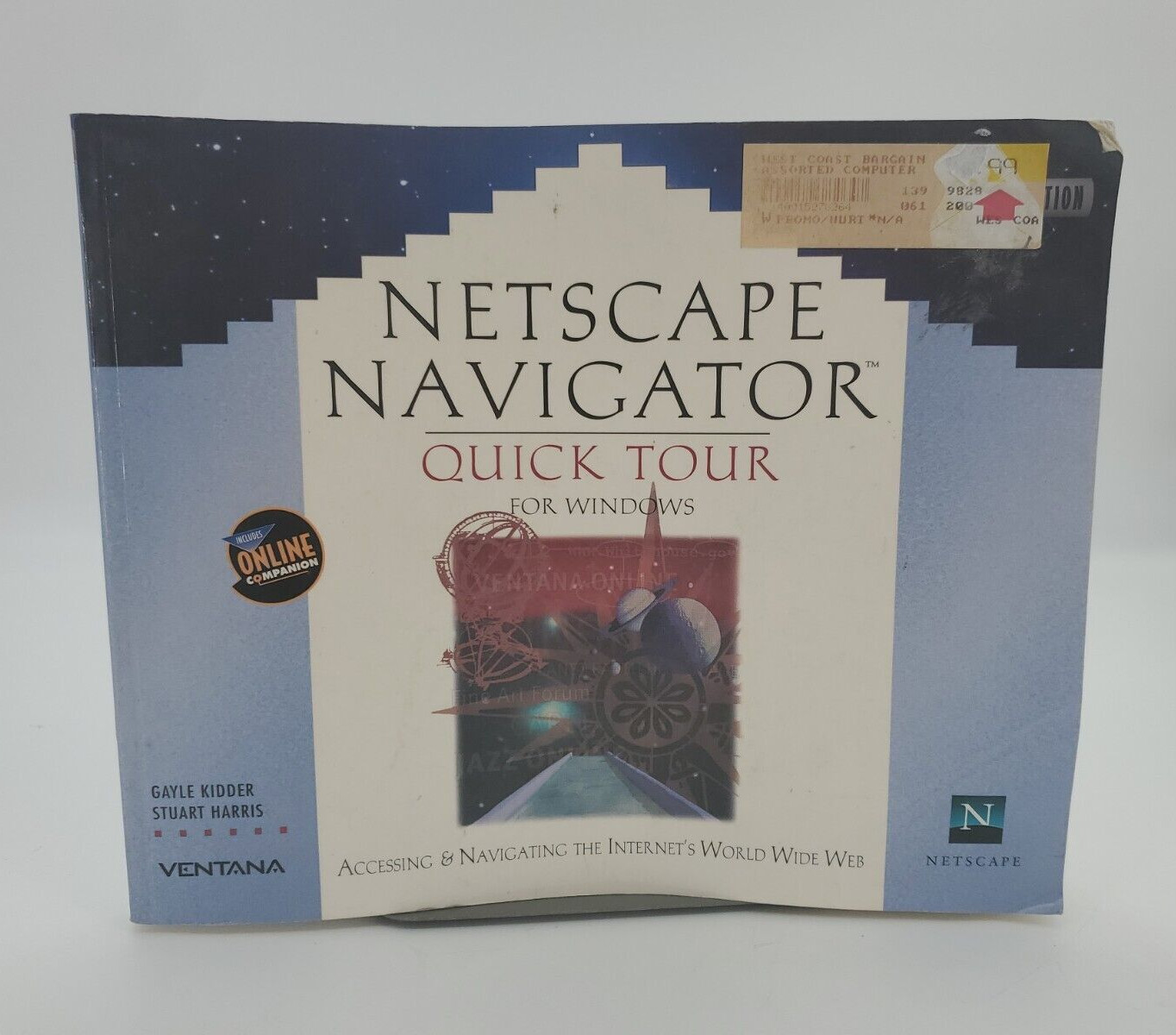 Vintage Netscape Navigator Quick Tour for Windows Book, Kidder & Harris