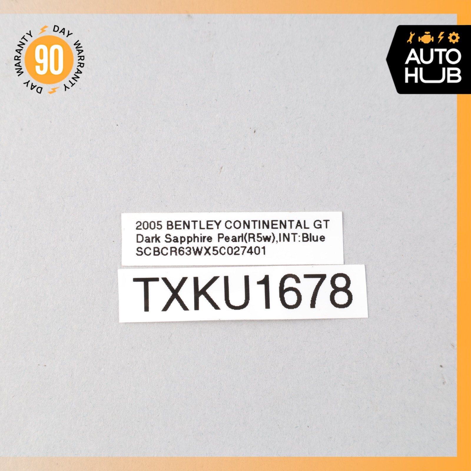 Bentley Continental GT Front & Rear Oxygen O2 Sensor Lambda Set OEM 65k