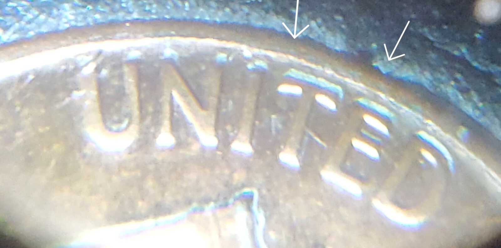 1987 D Memorial Penny, ●EXTREME DOUBLING● Error