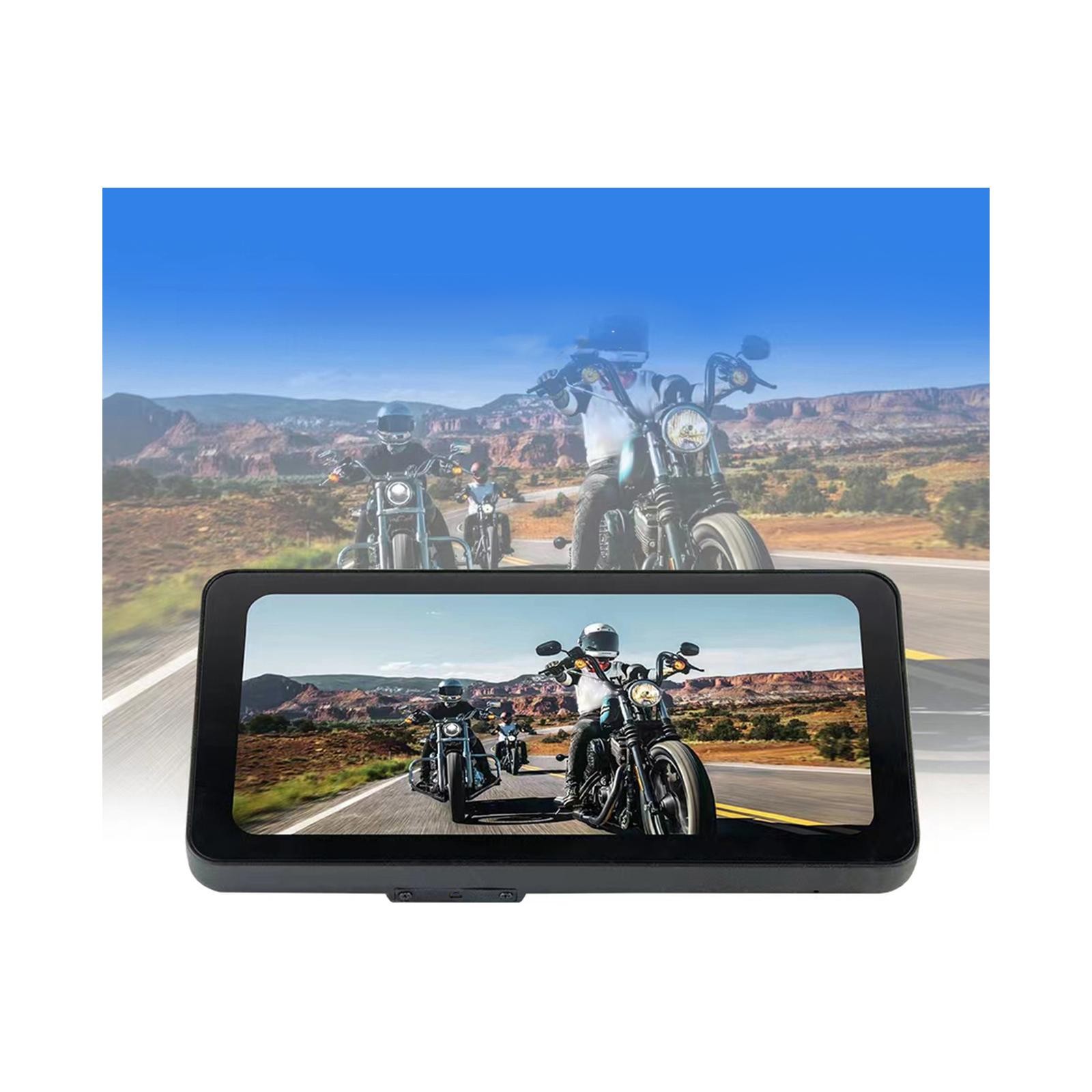 Motorcycle GPS Navigation Wireless Portable Carplay/Android Waterproof