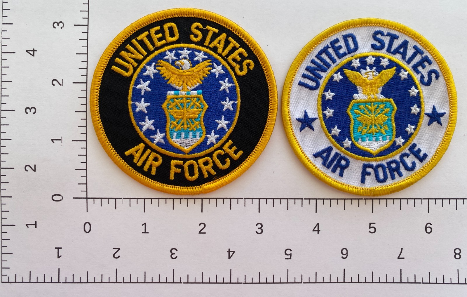Lot of 2 United States Air Force Patches USAF Patch Emblem