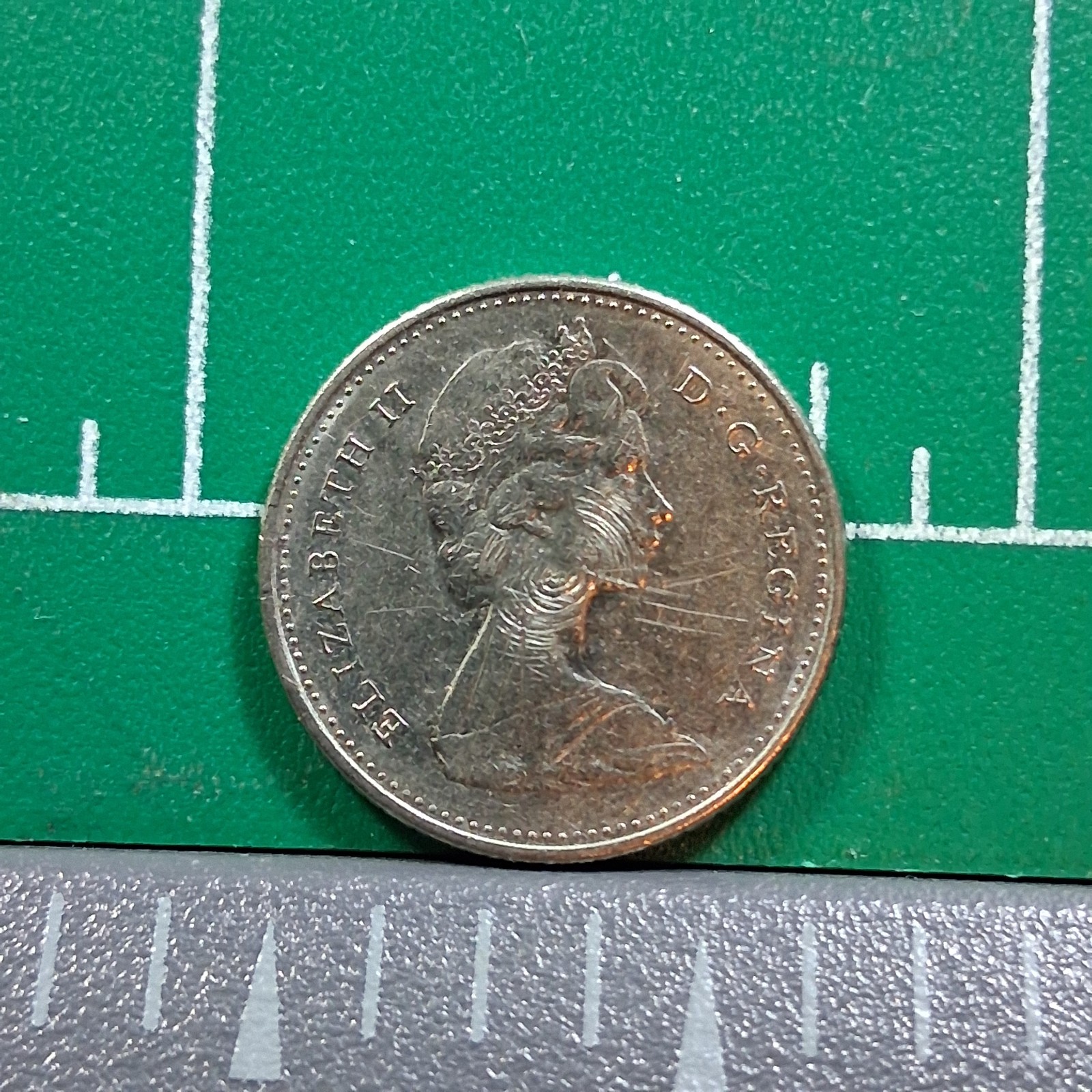 1978 Canada Elizabeth II / Bluenose Schooner 10 Cents Currency Coin