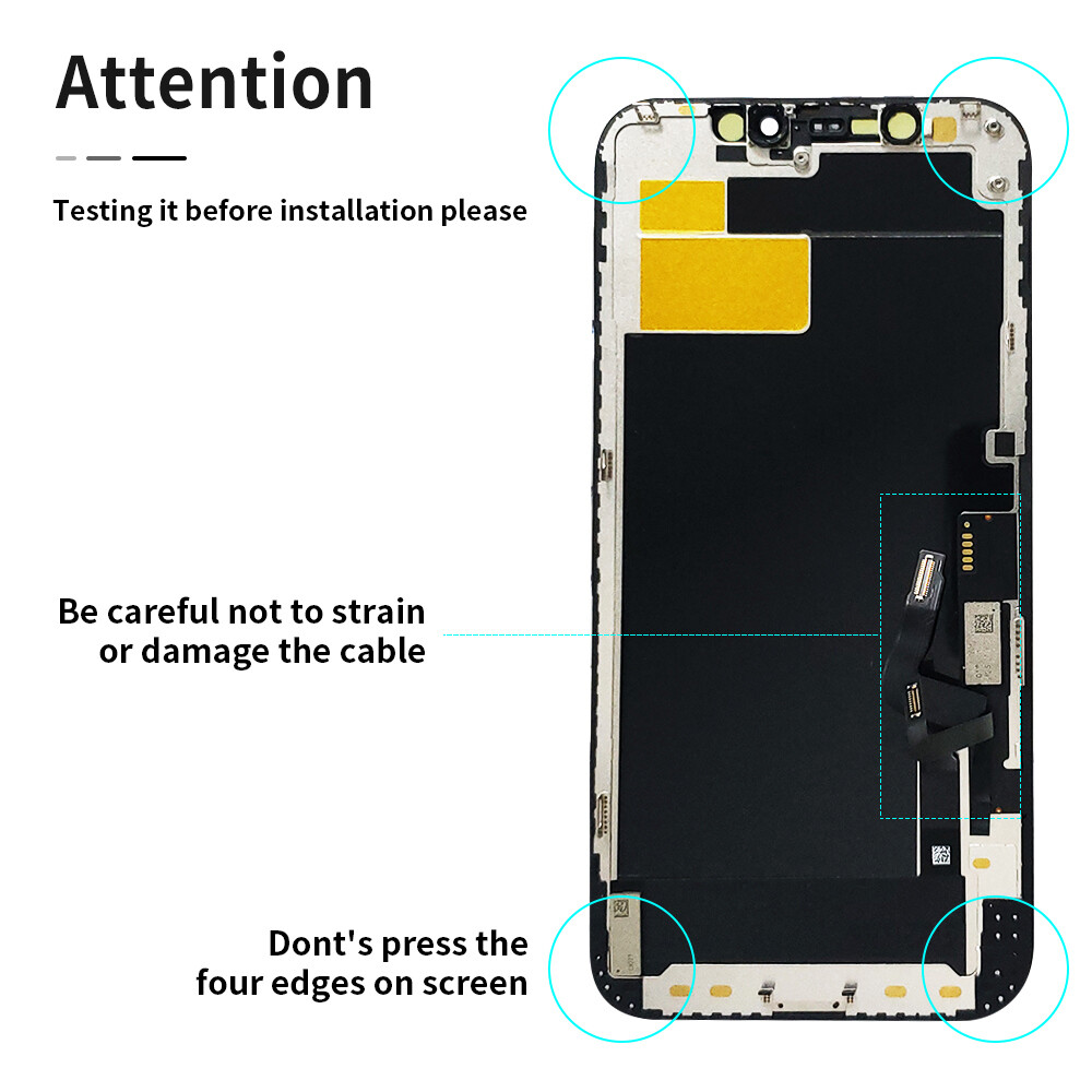 For iPhone 13 Display LCD Screen Touch Screen Digitizer Assembly Replacement