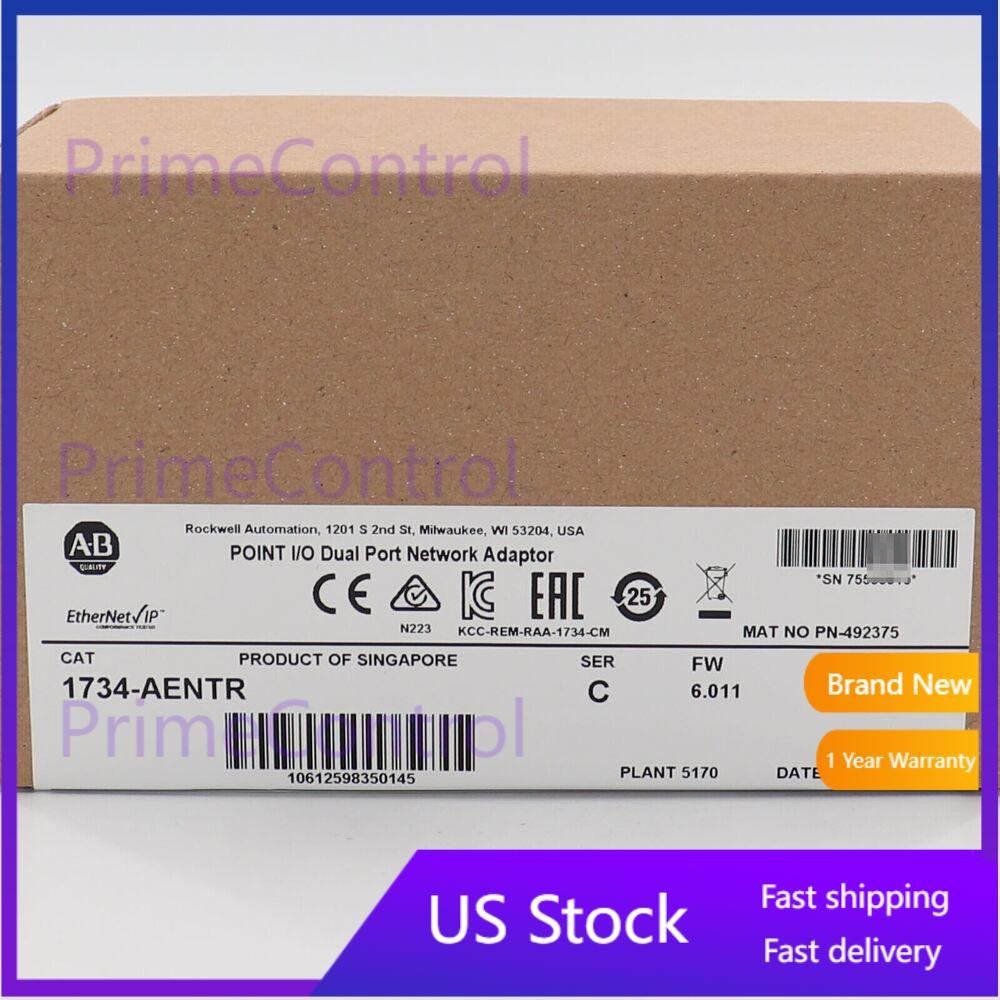 1734-AENTR SER C POINT I/O Dual Port Adaptor 2021 New Sealed 1734AENTR