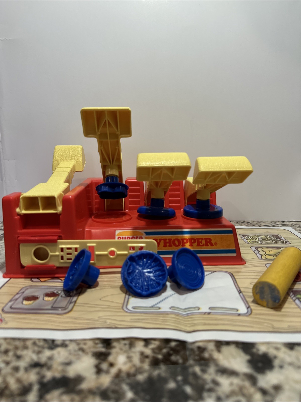 Kenner Play Doh Burger King Whopper Set 1988 - See Photos And Description