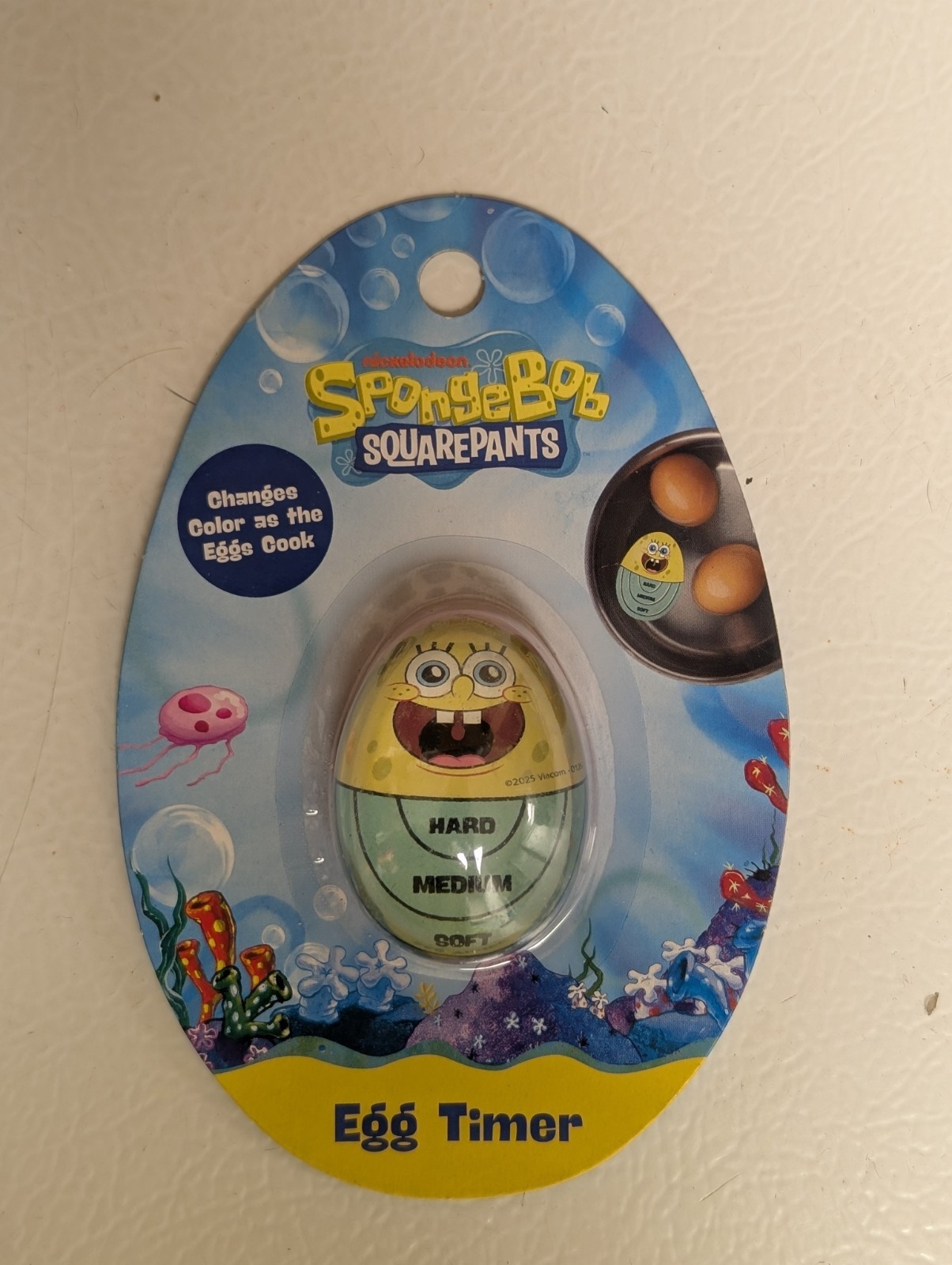 SpongeBob SquarePants Color Changing Egg Timer - Perfect Eggs Everytime